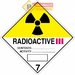 Semne pentru materiale radioactive Categoria III